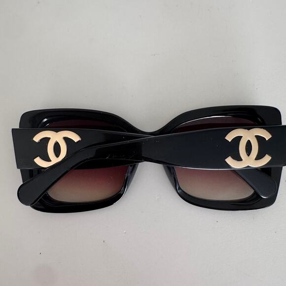 Chanel Polarized Square CC Logo Sunglasses 5494 Made in Italy main image 13
